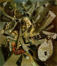 Haga click para ver la imagen ampliada 1955_02_paranoiac-critical study of vermeer's 'lacemaker' 1955.jpg